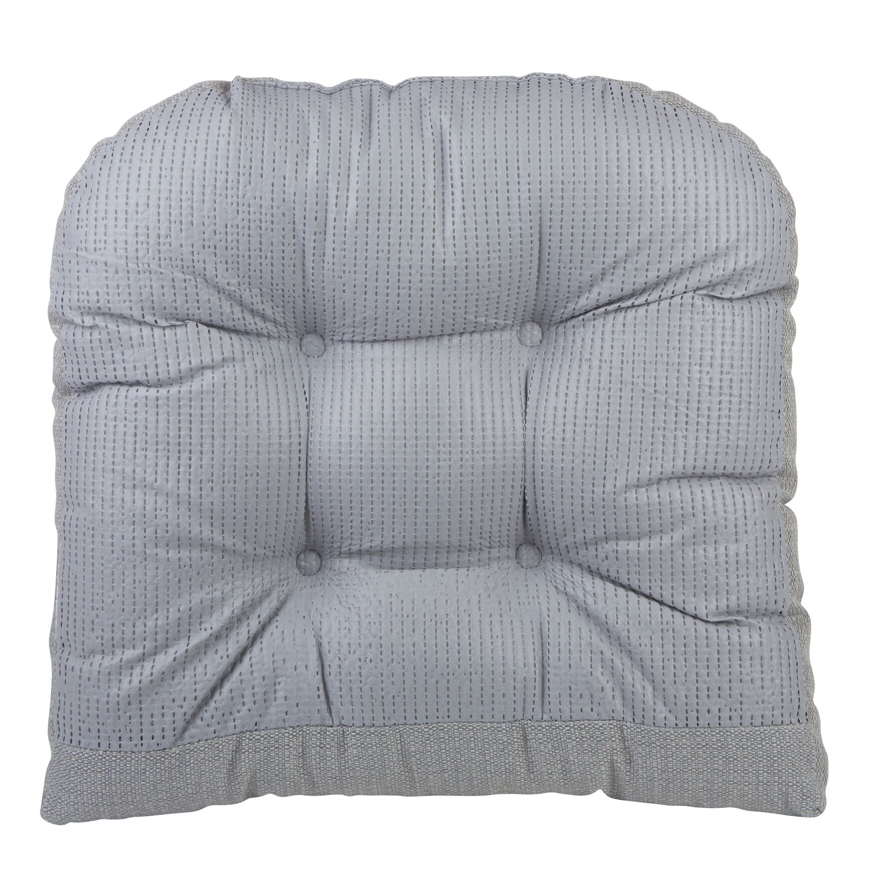 15 inches Omega Gripper&reg; Universal Chair Pads, GRAY, on-hover image number 1