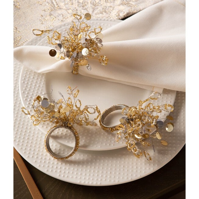 Sparkle Napkin Ring, Set of 6, , alternate image number 2