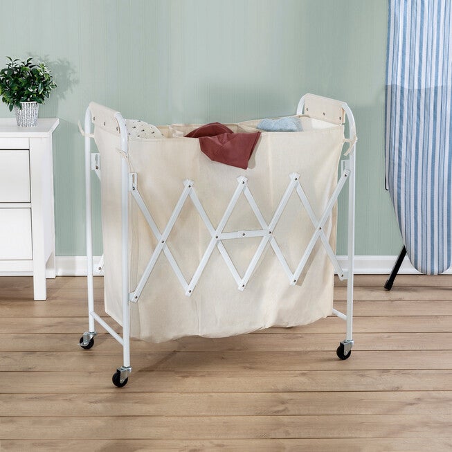 Collapsible Accordion Triple Sorter, NATURAL, hi-res image number null