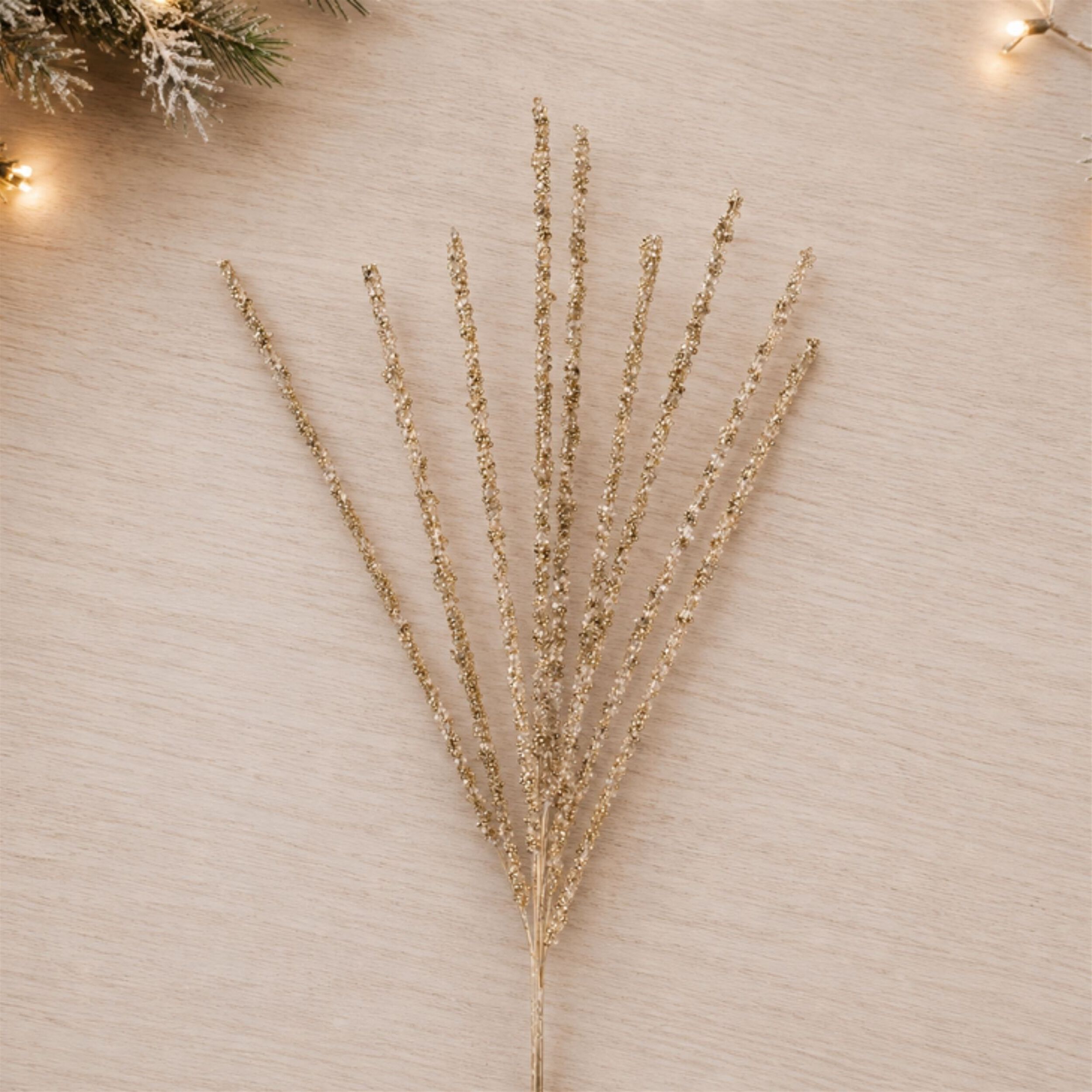 Jewel Bead Spray (Set of 4), GOLD CLEAR, alternate image number 2