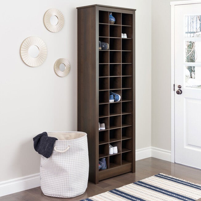 Space-Saving Shoe Storage Cabinet, , on-hover image number 1