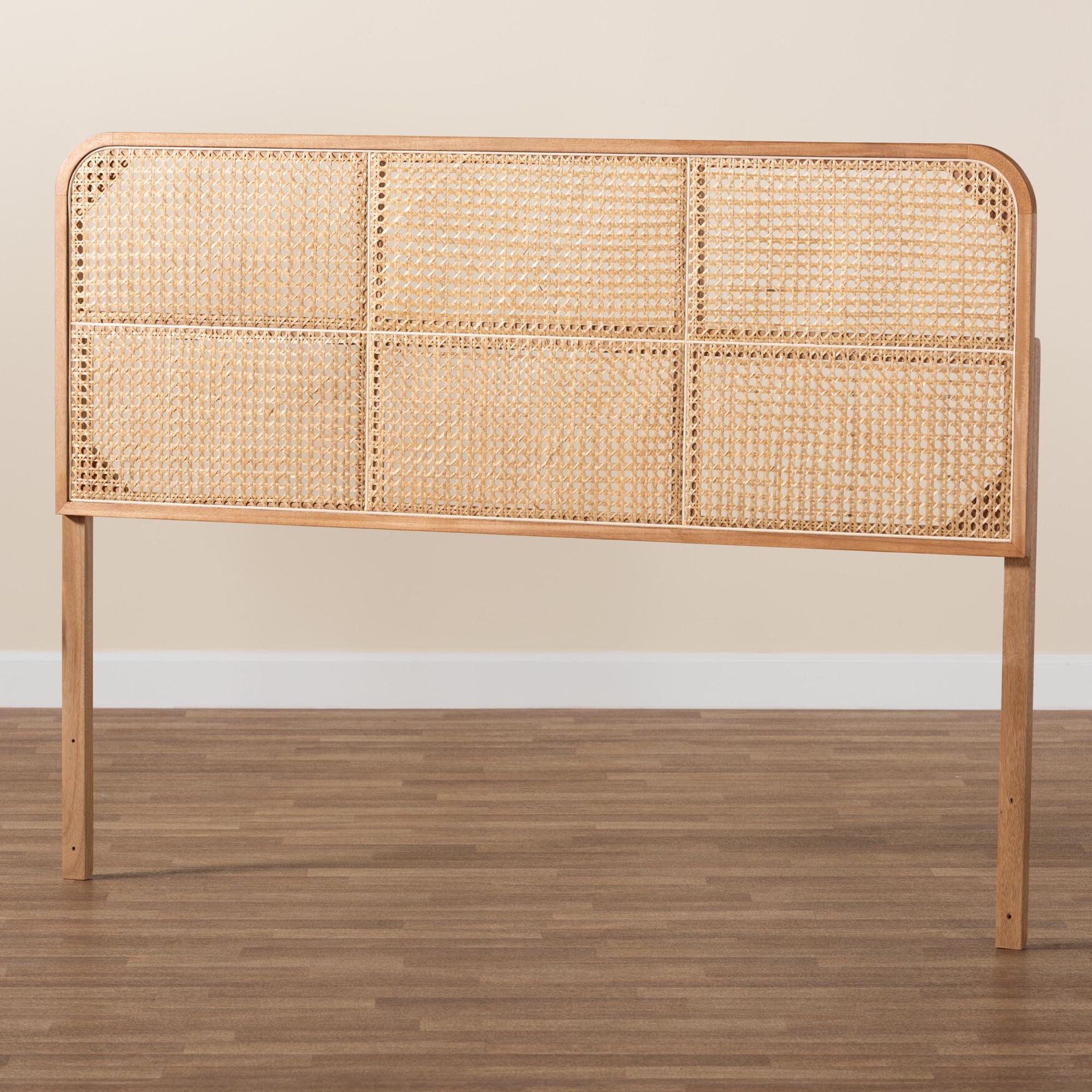 Lainer Modern Bohemian Bamboo Queen Size Headboard, , alternate image number 5