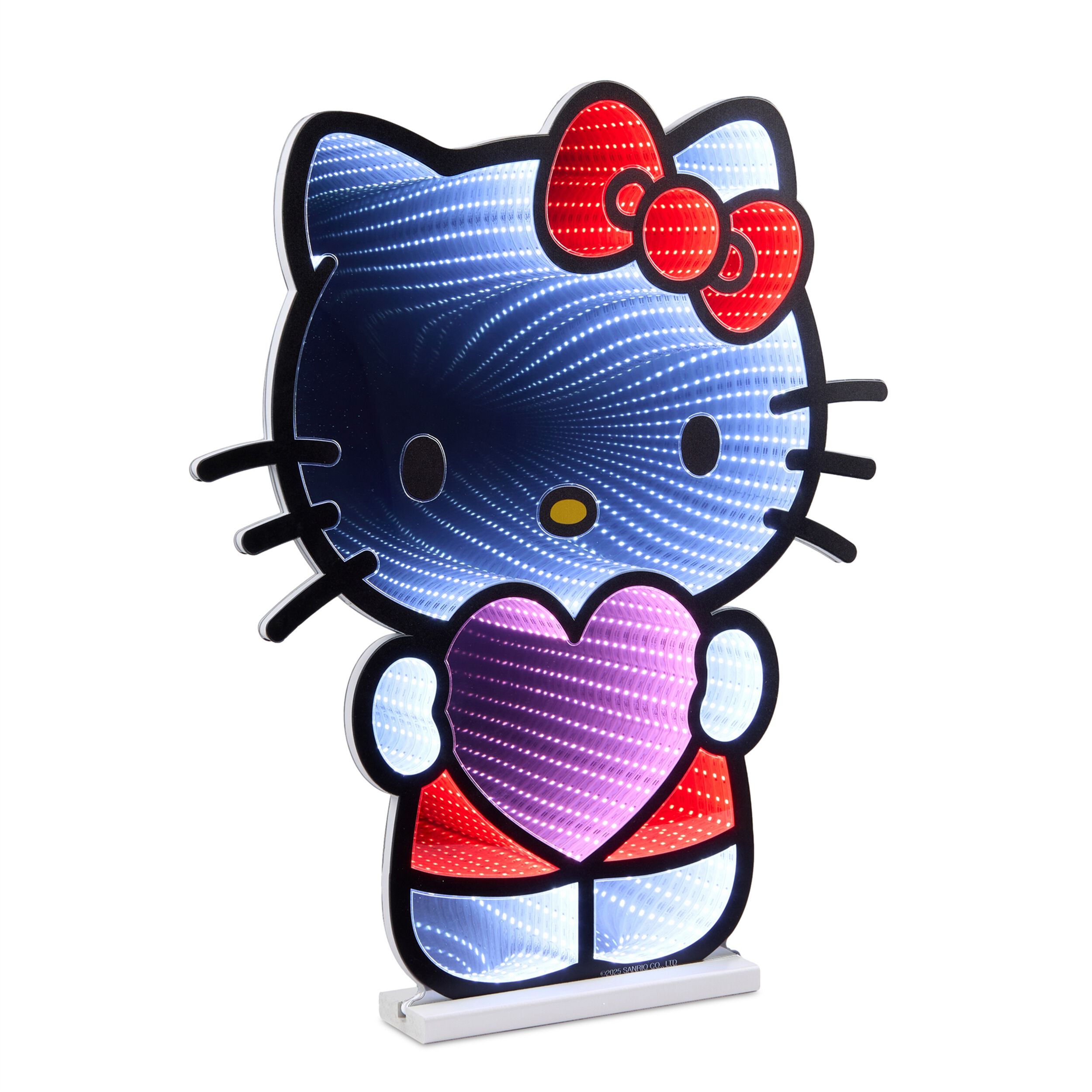 Hello Kitty&reg; Heart Ekkolight 24 inchesH, RED PINK WHITE, hi-res image number 0