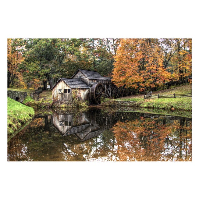 Old Mill Outdoor Canvas Art, MULTI, hi-res image number 0