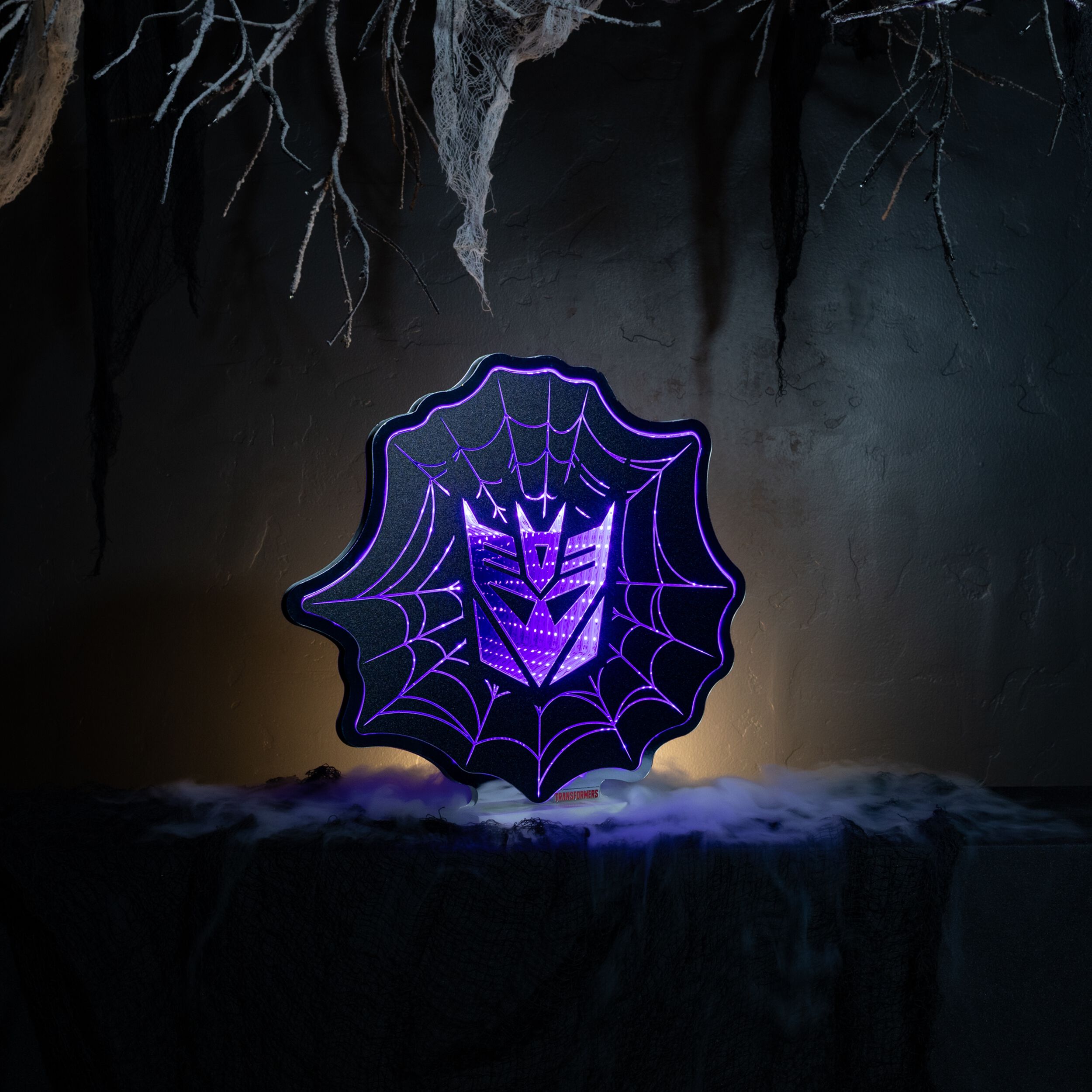 Transformers Decepticon Web Ekkolight 18 inchesH, PURPLE BLACK, alternate image number 1