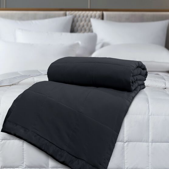 All Season Colored Microfiber Down Alternative Blanket, , alternate image number null