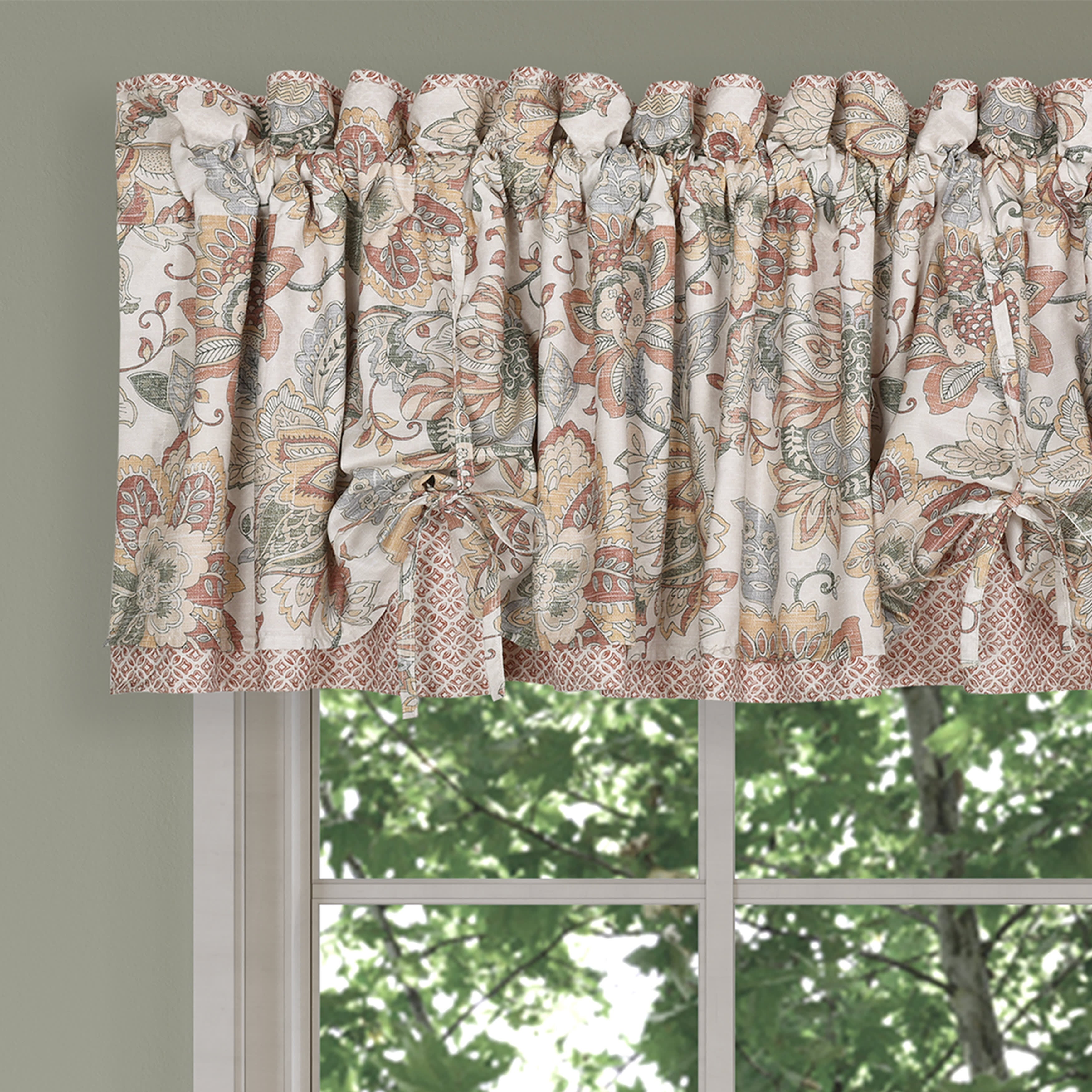 Janessa Window Straight Valance, SPICE, alternate image number 1