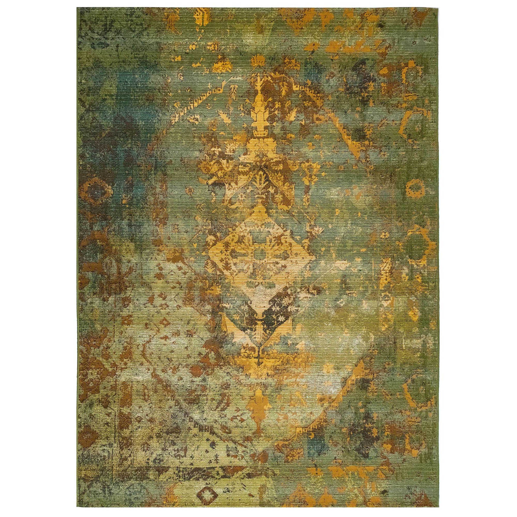 Liora Manne Marina Kermin Indoor/Outdoor Rug, GREEN, hi-res image number 0