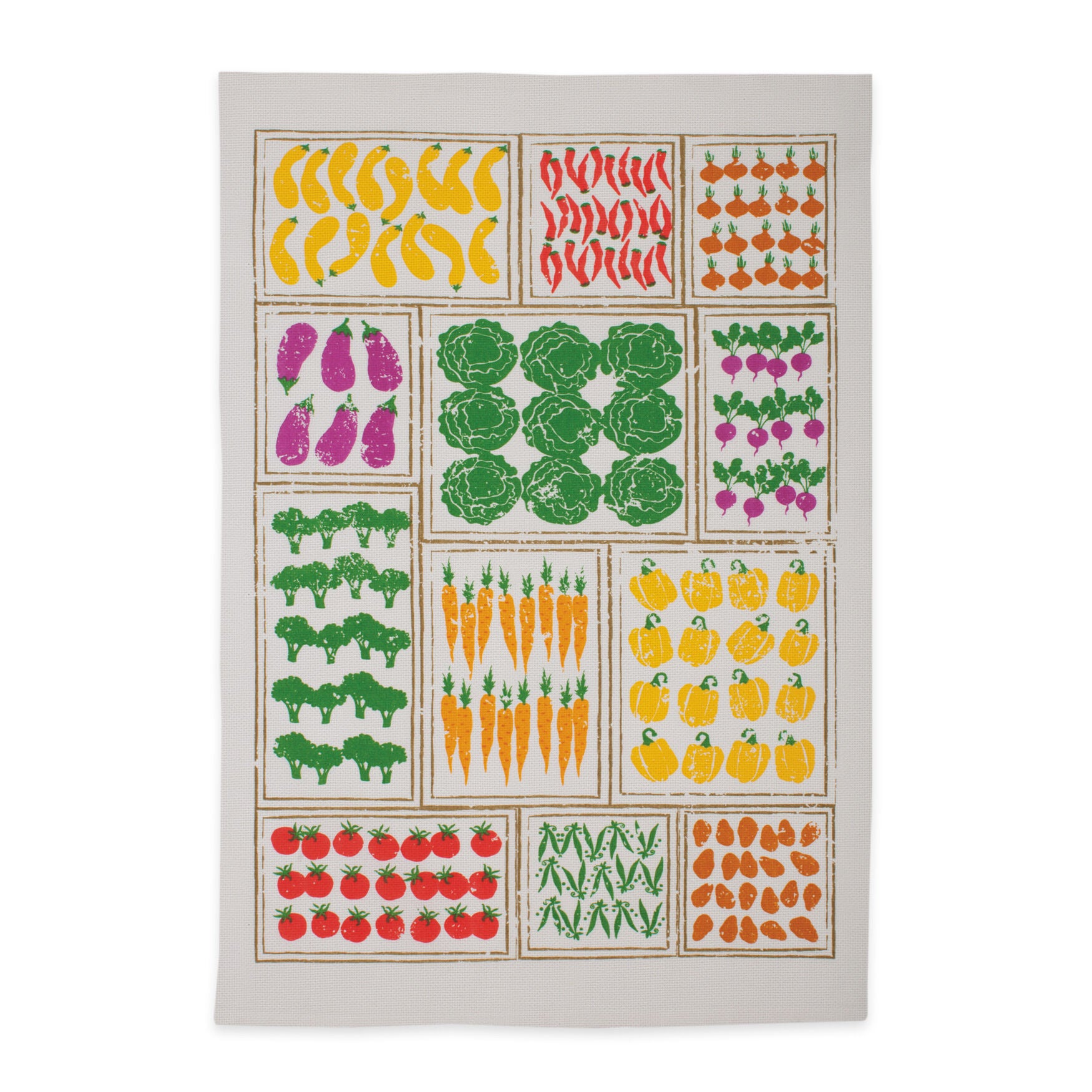 Foodie Designer Print Kitchen Dish Towel, Set 2, , alternate image number 4