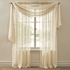 BH Studio Crushed Voile Scarf Valance