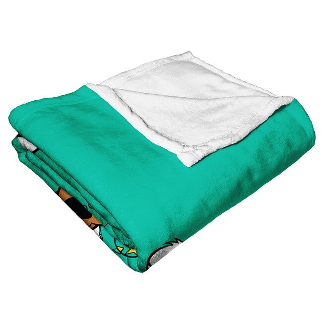 Wb Scooby Doo All Decked Out Silk Touch Throw Blanket, , alternate image number 4