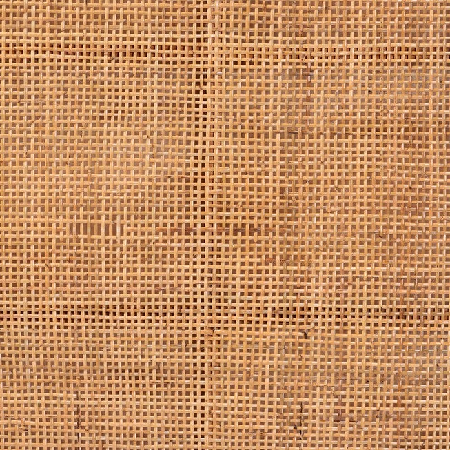 Lesia Bohemian Natural Rattan and Mahogany Wood Queen Size Headboard, LIGHT, alternate image number null