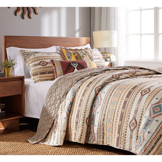 Phoenix Tan Quilt Set , TAN, hi-res image number null