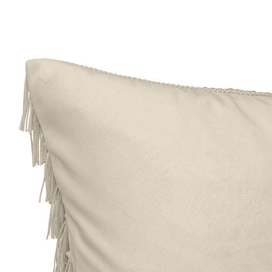 Edie@Home Gatsby Fringe Decorative Pillow Dec Pillow, , alternate image number null