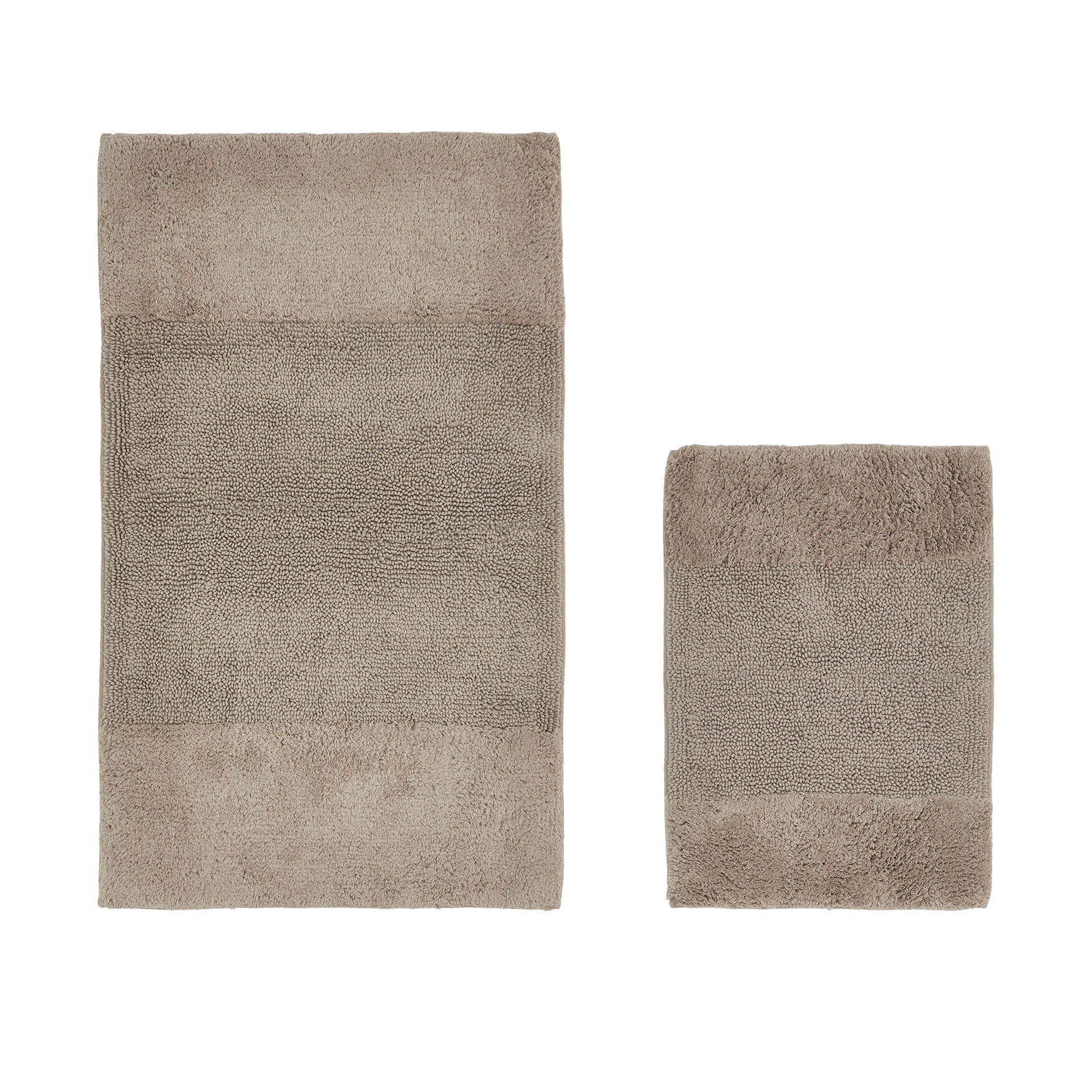 Granada Collection 100% Cotton 2 Piece (17 inches X 24 inches | 24 inches X 40 inches) Bath Rug Set, SAND, hi-res image number 0