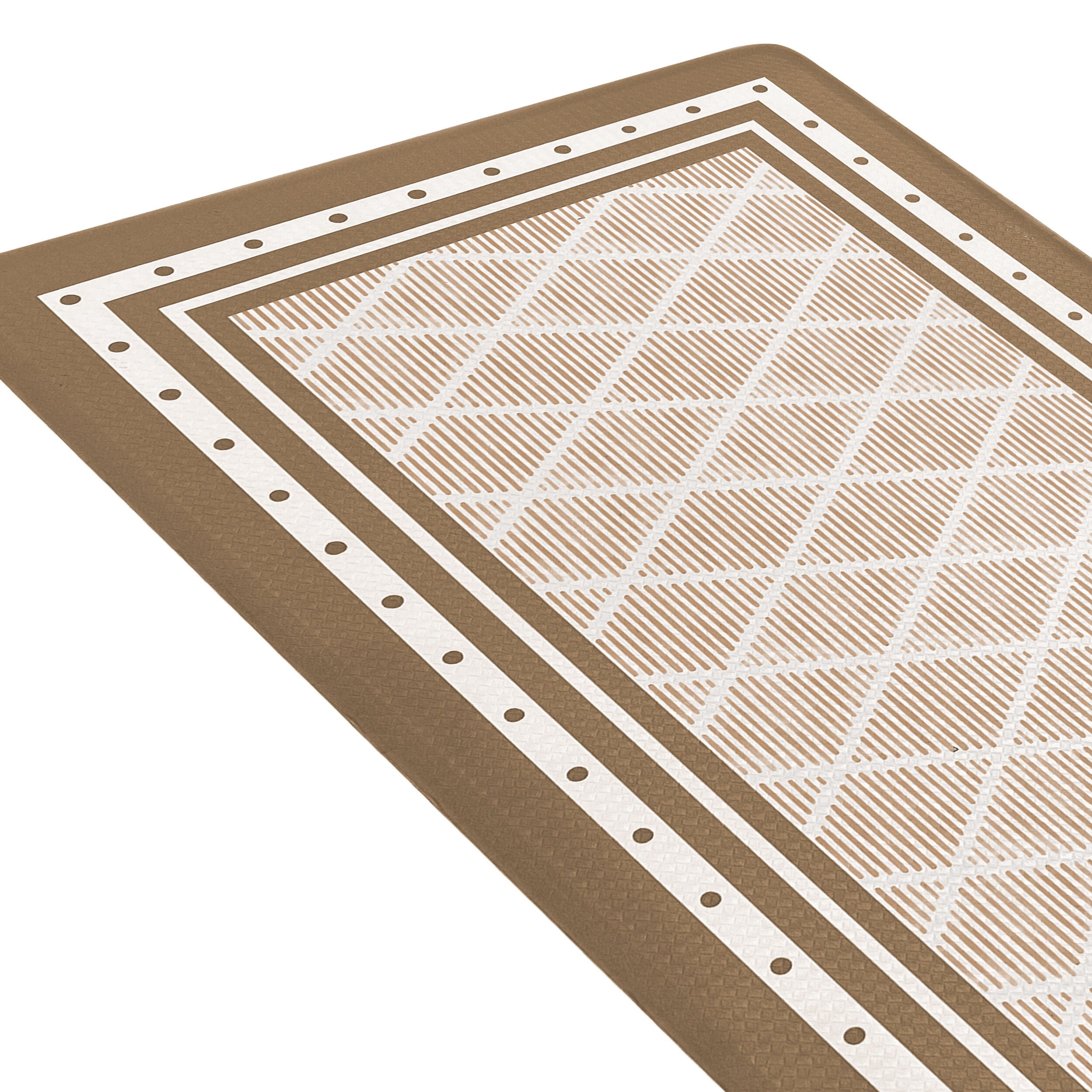 Boho 18x30 Anti Fatigue Mat, MOCHA, alternate image number 4