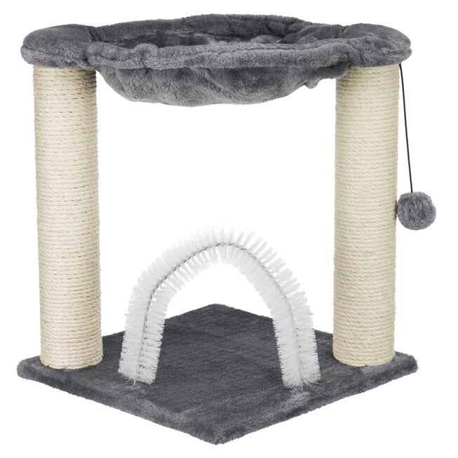 Baza Scratching Post with Hammock, GRAY, hi-res image number 0