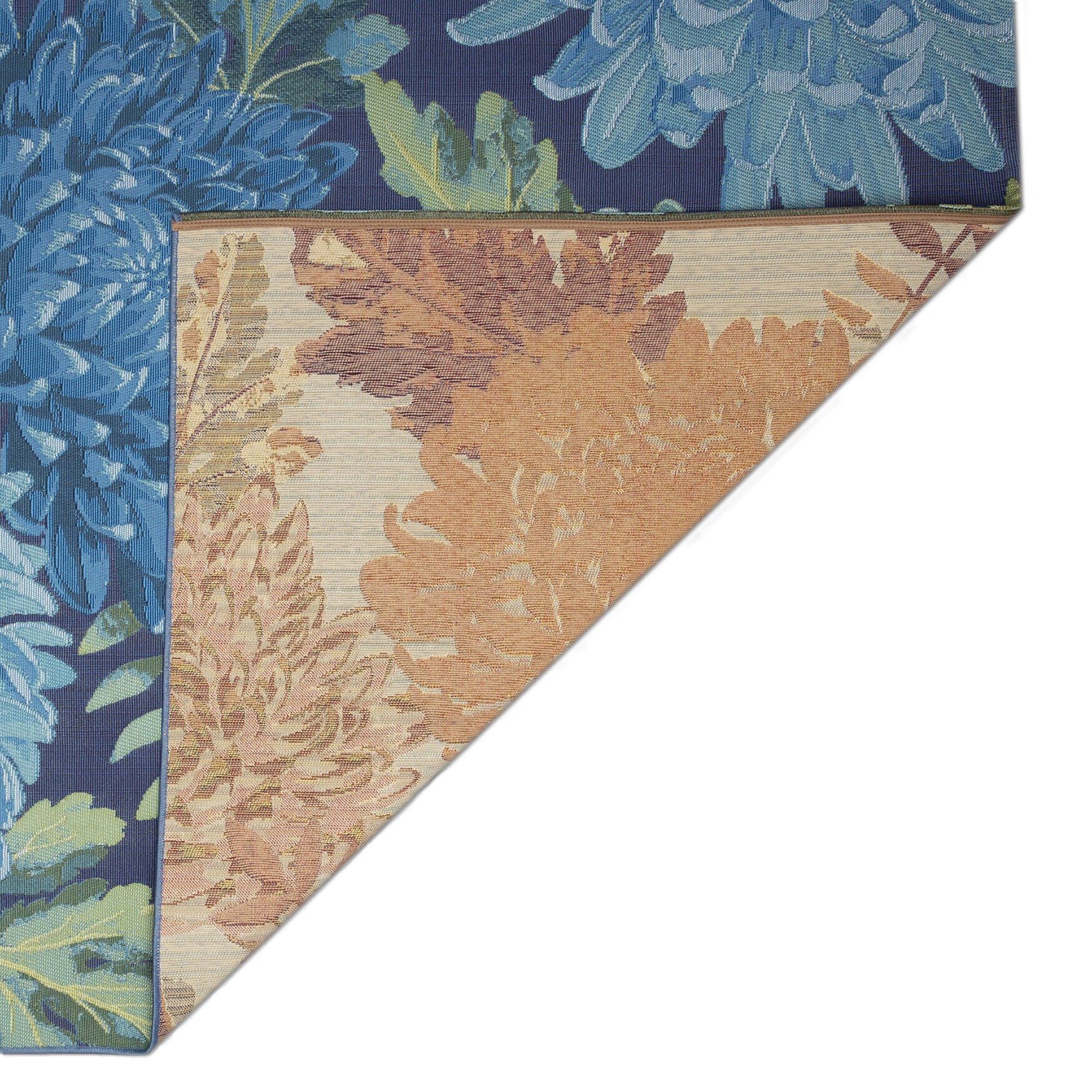 Marina Mum Indoor/Outdoor Area Rug Blue, , on-hover image number 1