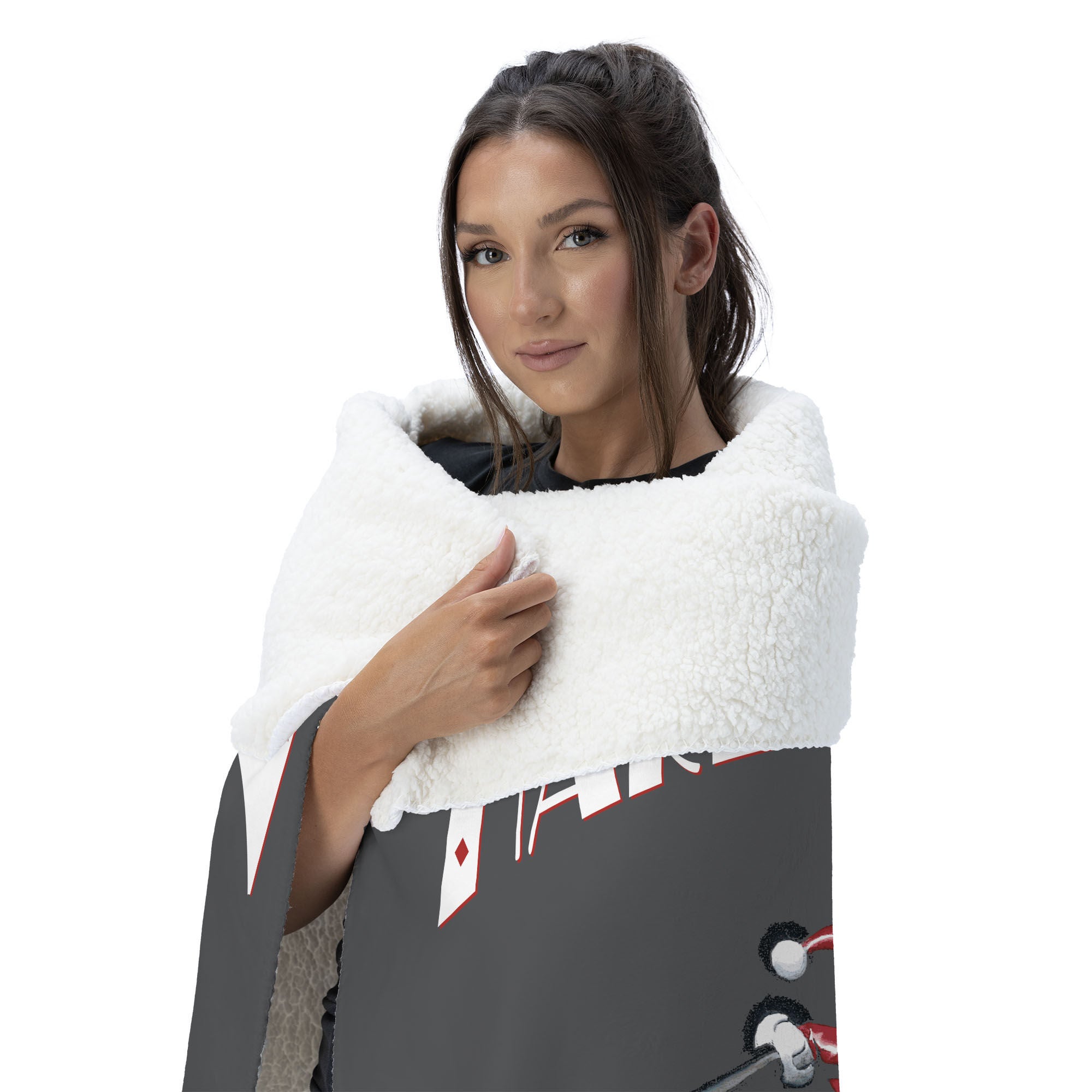 Warner Bros. DC Joker Tango Silk Touch Sherpa Throw Blanket 50x60 Inches, JOKER THROW, alternate image number 2
