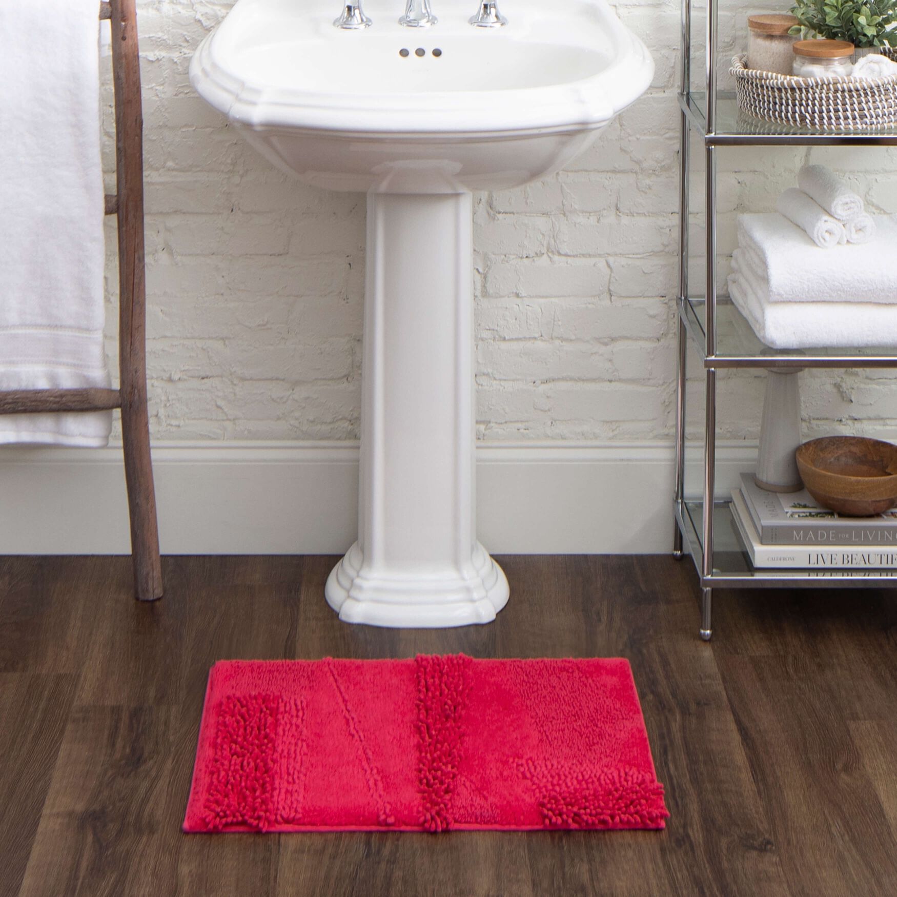 Composition Bath Rug, , alternate image number 6