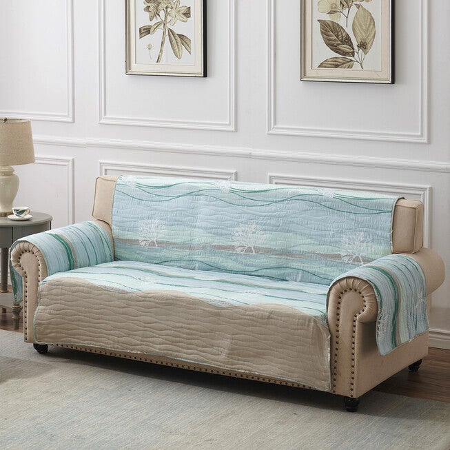 Maui Sofa Quilted Furniture Protector, MULTI, hi-res image number 0