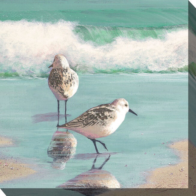 Happy Couple Wall Art, BLUE, hi-res image number 0