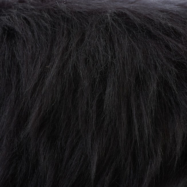 Faux Fur Foot Stool, , alternate image number null