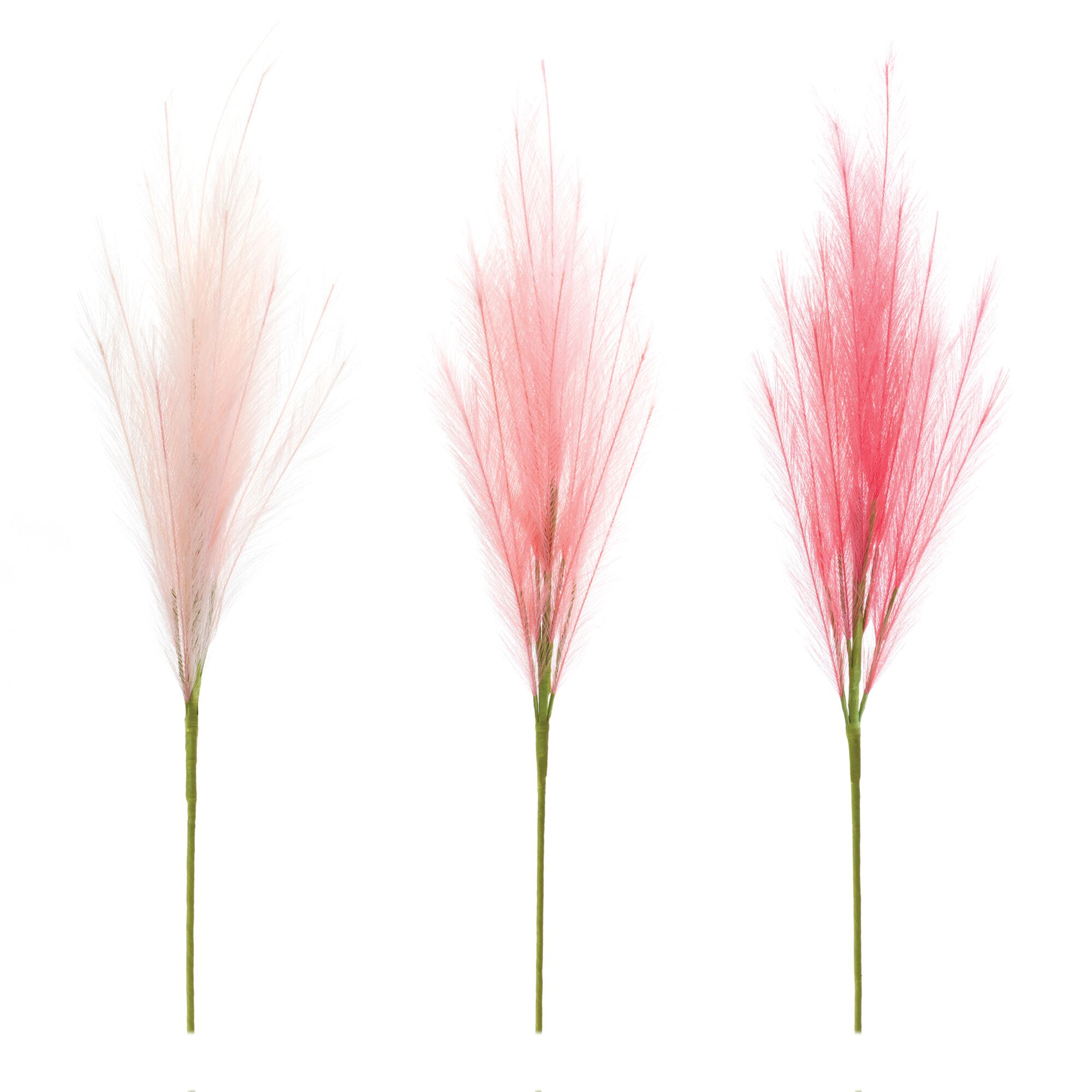 Assorted Pink Plume Spray (Set of 3), PINK/GREEN, hi-res image number 0
