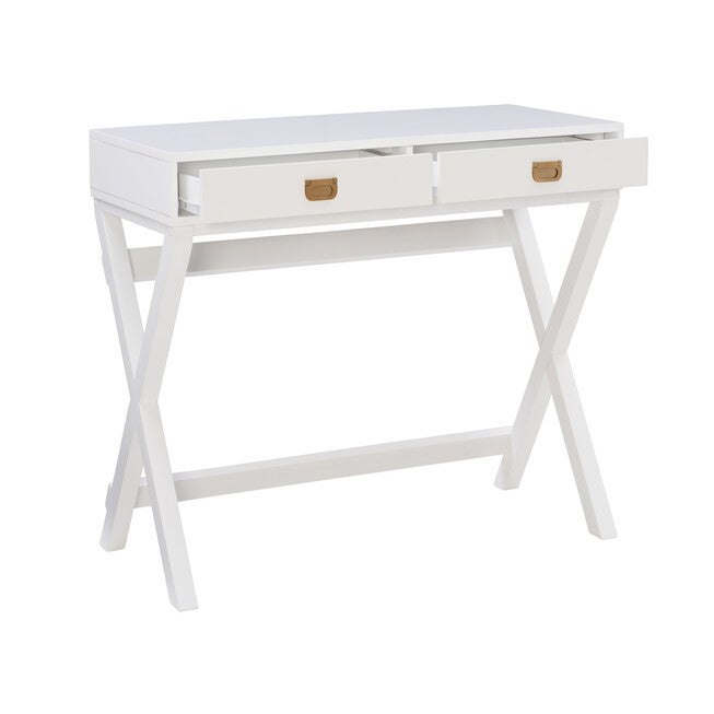 Peggy White Writing Desk, , alternate image number null