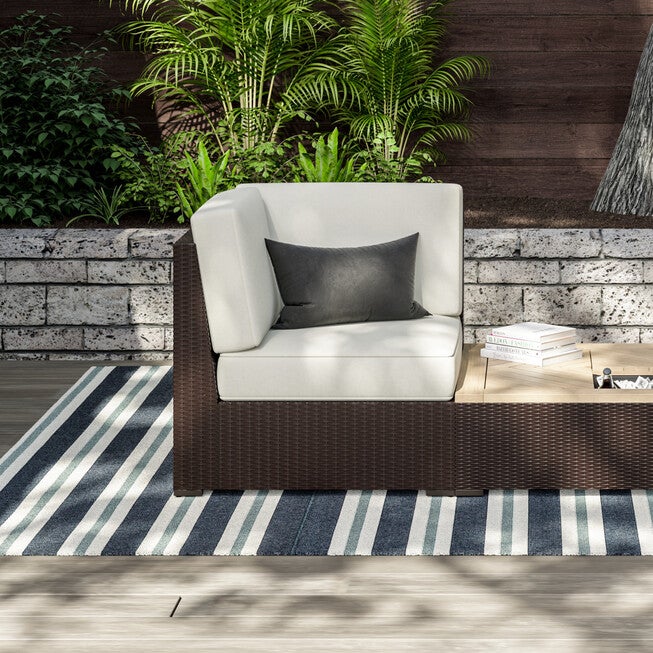 Palm Springs Outdoor Sectional Side Chair, , alternate image number 2