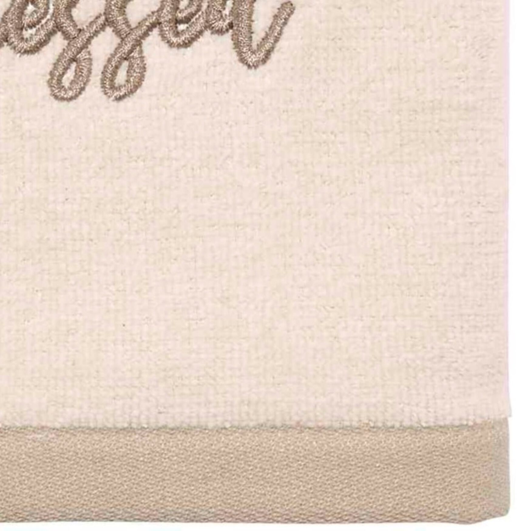 &ldquo;Blessed" Decorative Fingertip Towel, Set of 2, , alternate image number 2