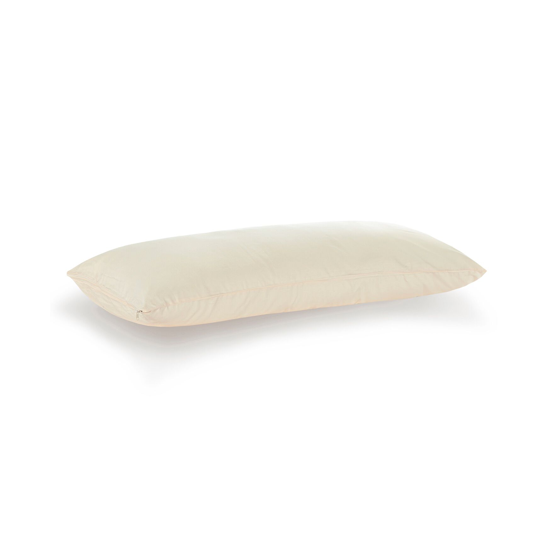 Fresh Ideas 100% Cotton Sateen Body Pillow Cover, IVORY, hi-res image number 0