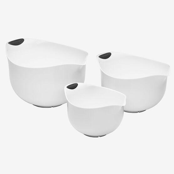 Cuisinart Mixing Bowls, Set of 3, WHITE, hi-res image number null