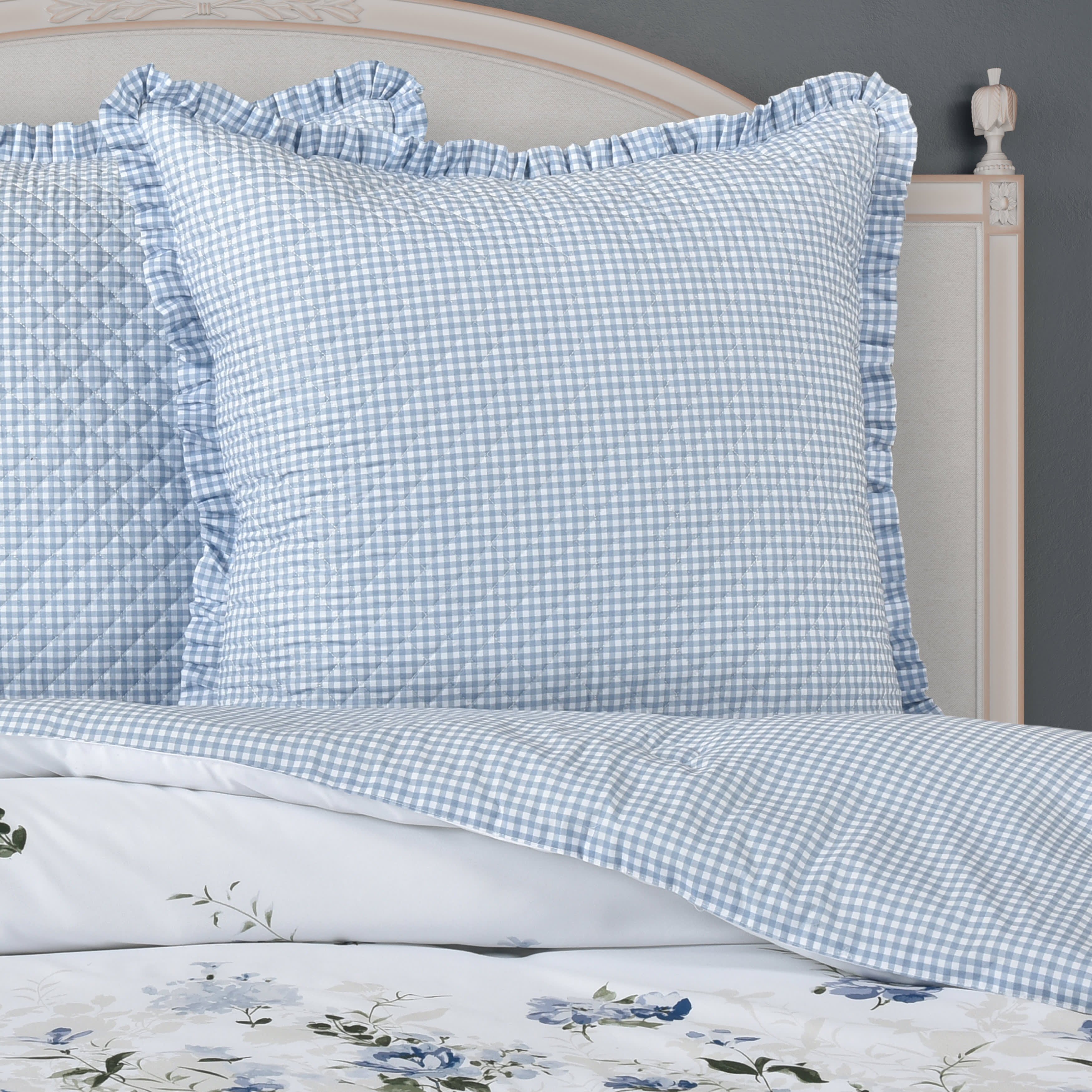 Kourtney Euro Sham, BLUE, alternate image number 1