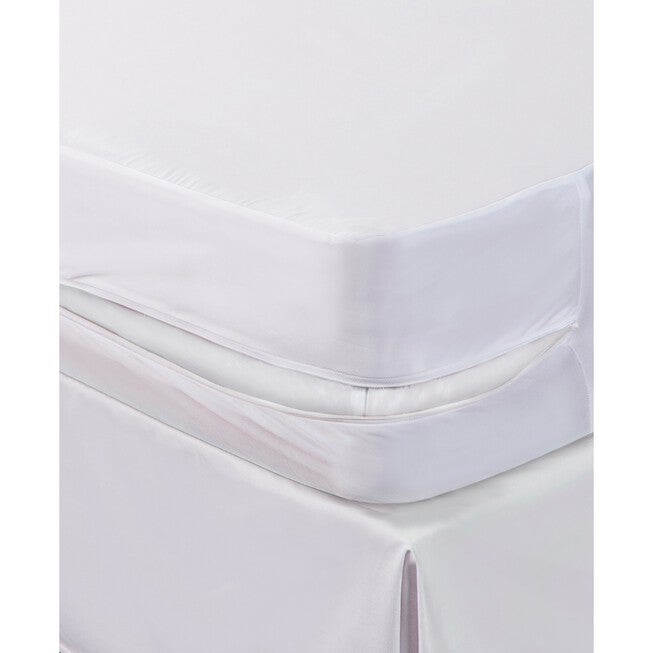 Dust Buster Allergy Relief Breathable Mattress Protector with Stain Release, , on-hover image number 1