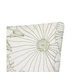 Fine Line Embroidered Floral 14x21 Indoor Outdoor Decorative Lumbar Pillow, , alternate image number null