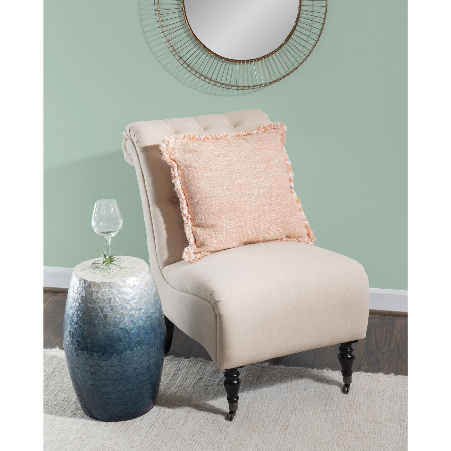 Capiz Drum Table Accent Tables (Including End Tables), , on-hover image number 1