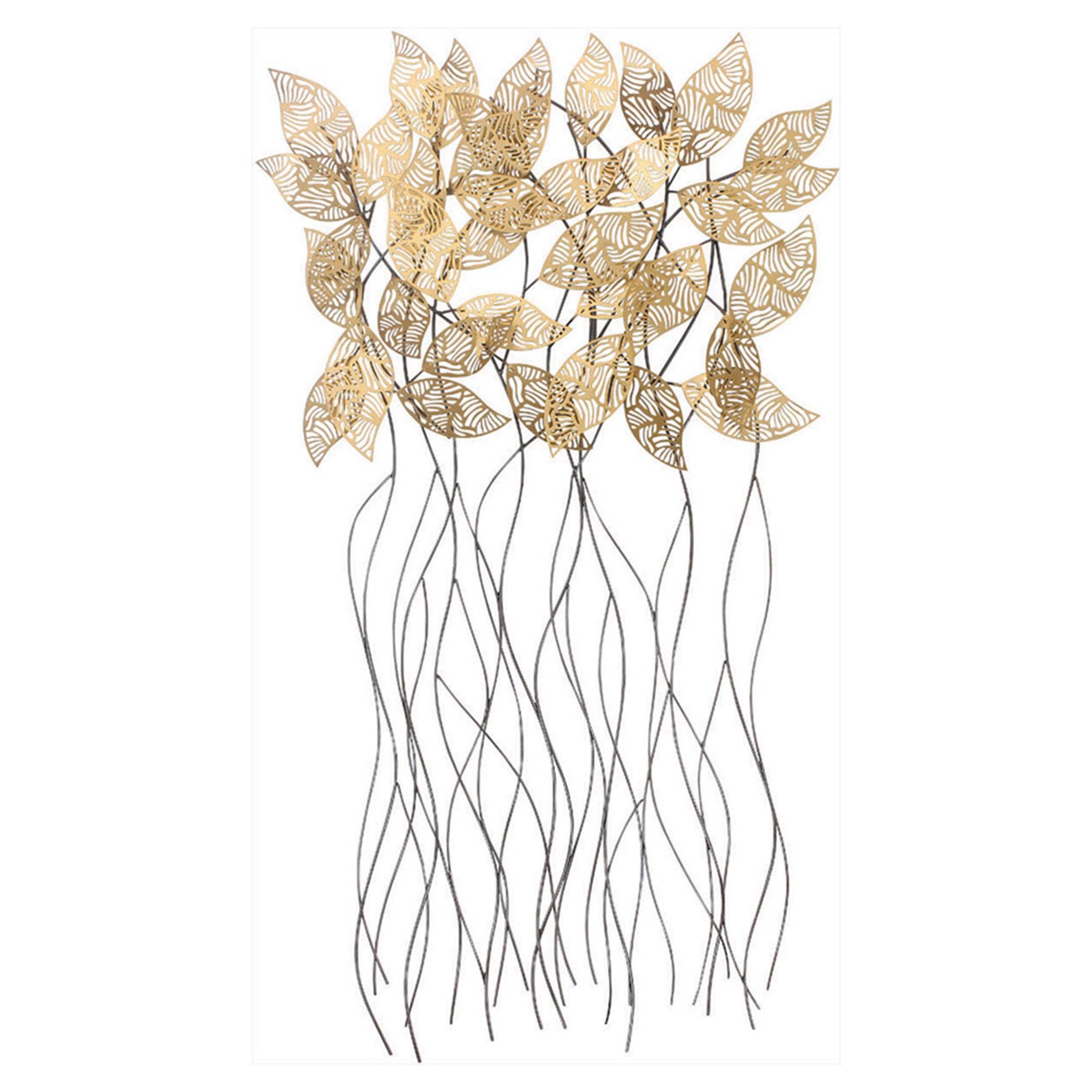 SCULPTURED LEAVES, METALLIC, hi-res image number 0