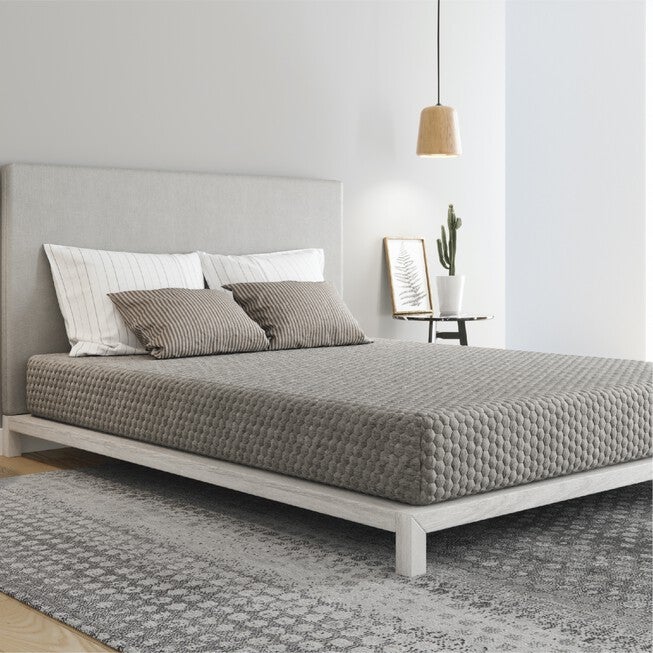 10 inches Gel Memory Foam Mattress, Firm, Twin Mattress, GREY, hi-res image number null
