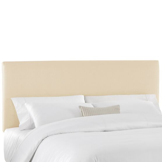 Twill Upholstered Headboard, TWILL NATURAL, hi-res image number null