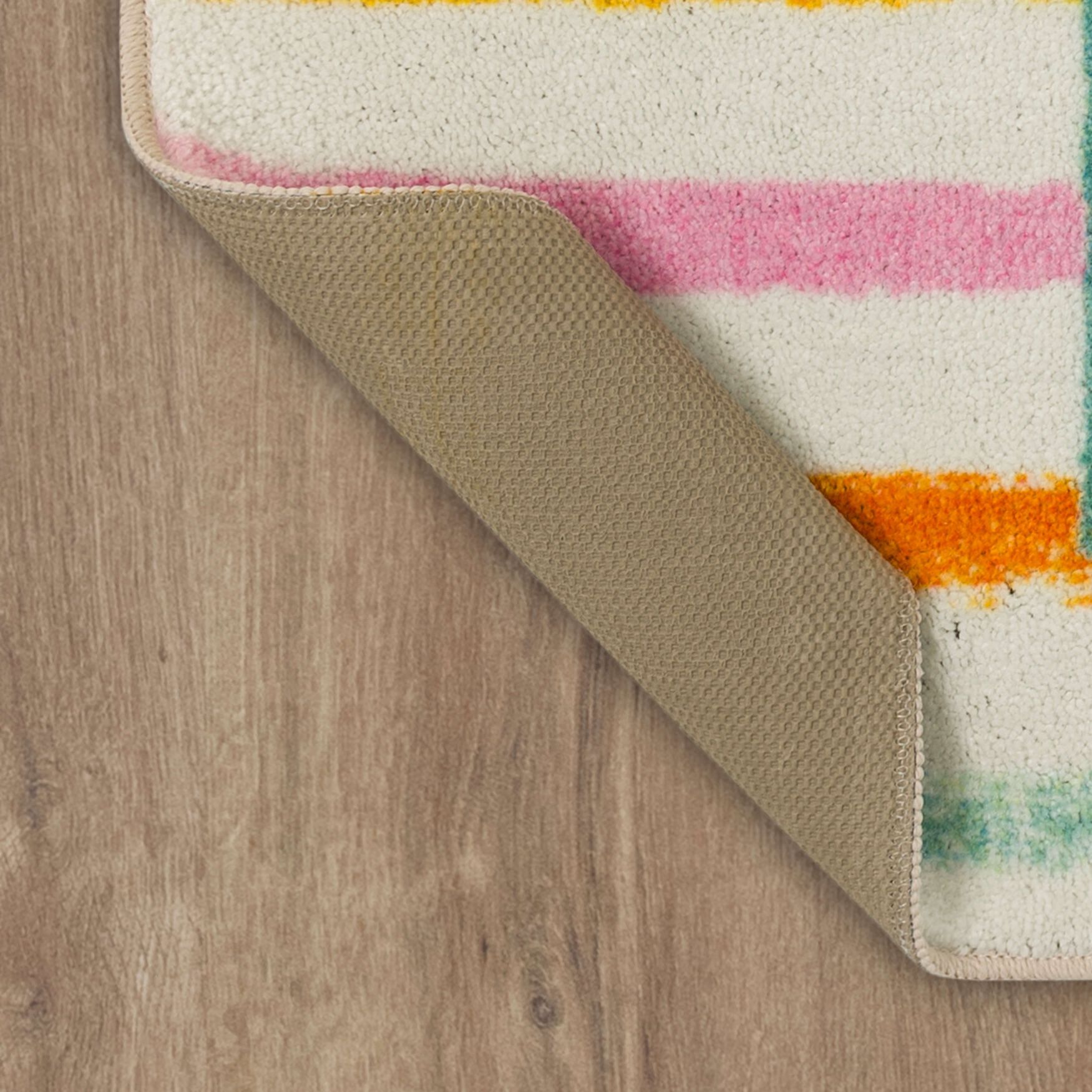 Life Is A Beach Seaglass Kitchen Rug, , alternate image number 2