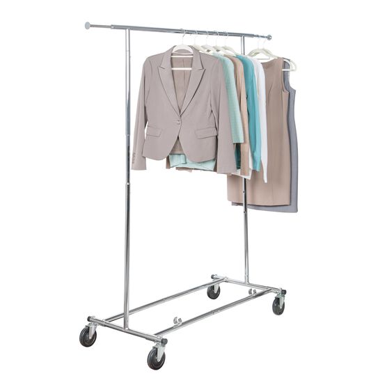 Knock Down Adjustable, Expandable Commercial Garment Rack, , alternate image number null