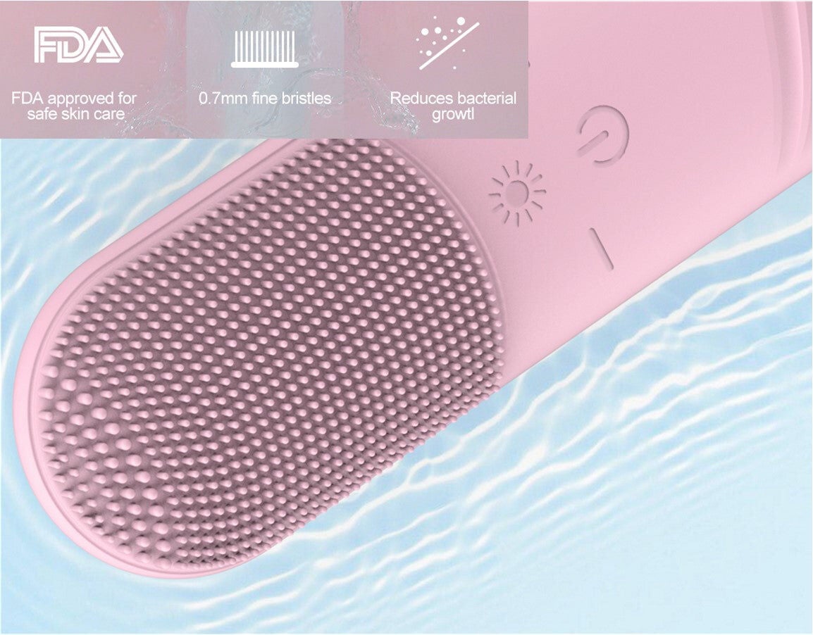 Prospera Hot compress red blue light cleansing massager, PRINK, alternate image number 6