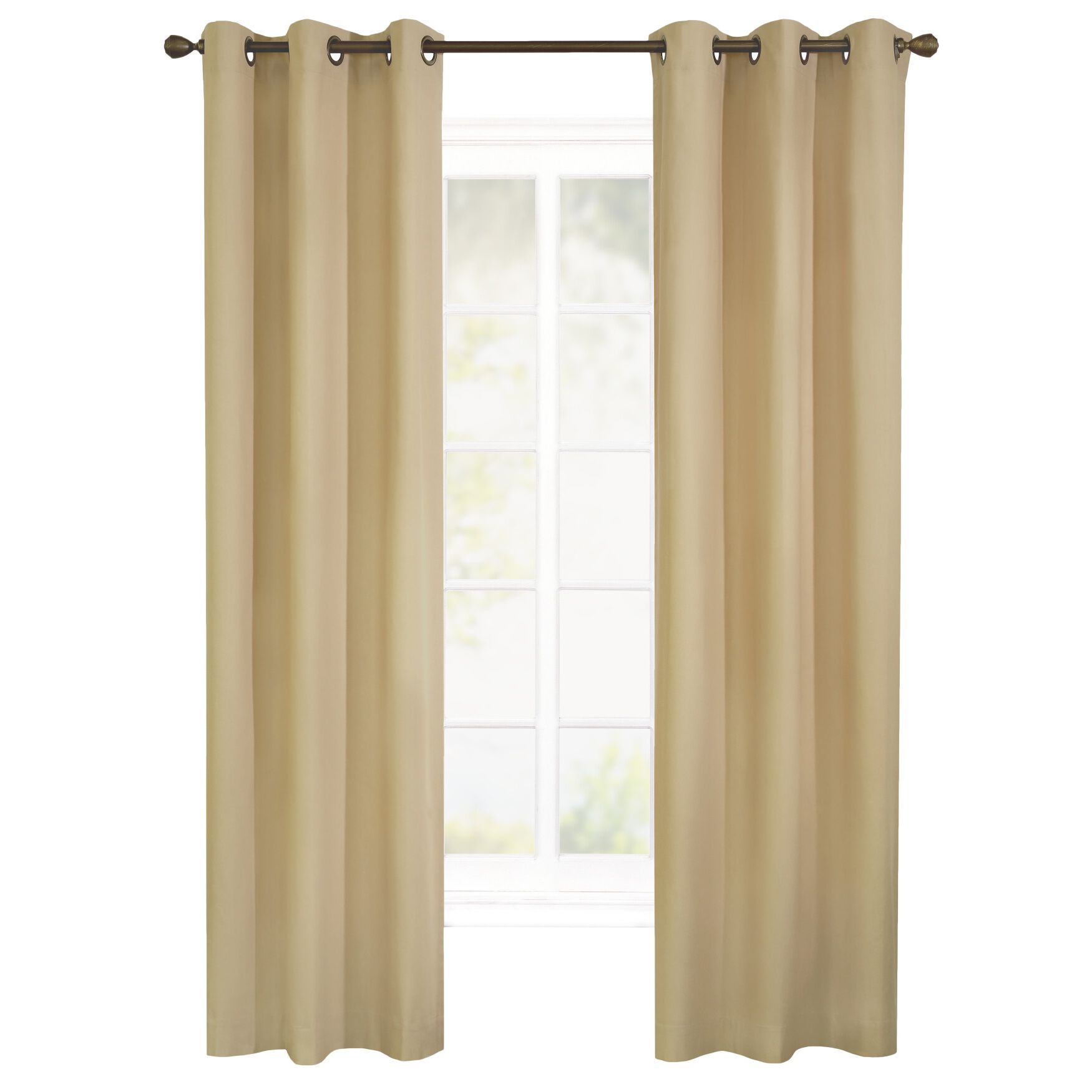 Weathermate Room Darkening Grommet Curtain Panel Pair, , alternate image number 16