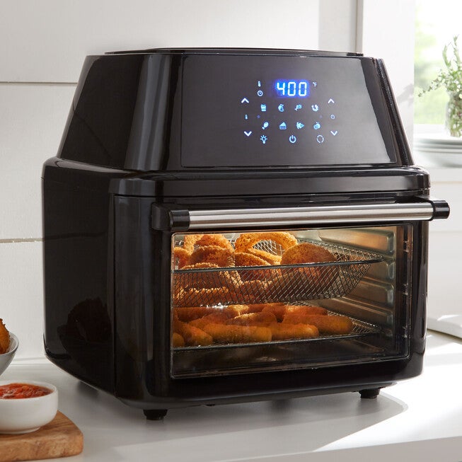 16-Lt. Air Fryer Oven, BLACK, hi-res image number 0