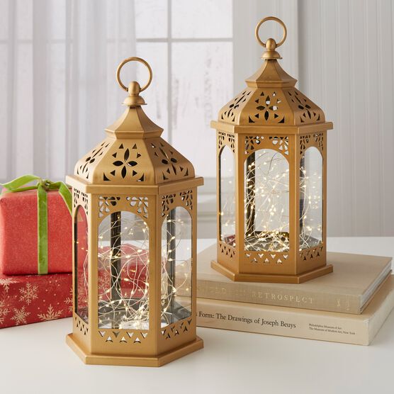 String Light Lantern, GOLD, hi-res image number null