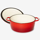 2.8-Qt. Cast Iron Casserole Dish, , on-hover image number null