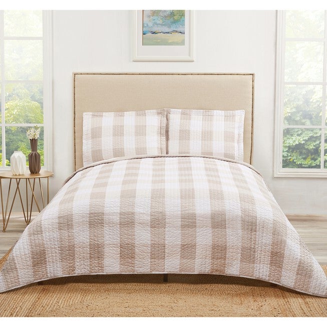 Everyday Buffalo Plaid Quilt Set, , alternate image number null