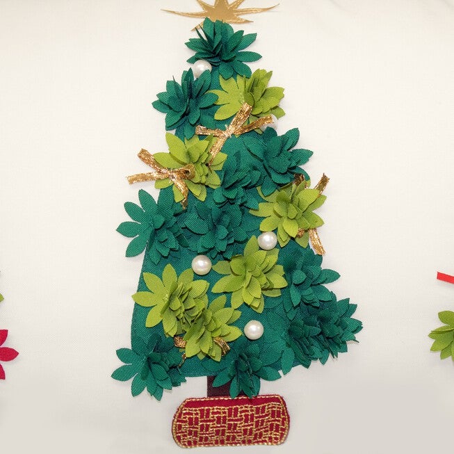 Indoor & Outdoor Holiday Potted Christmas Trees Decorative Pillow , , alternate image number 2