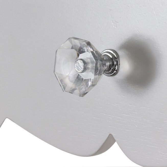 White Vanity with Mirror , , alternate image number null